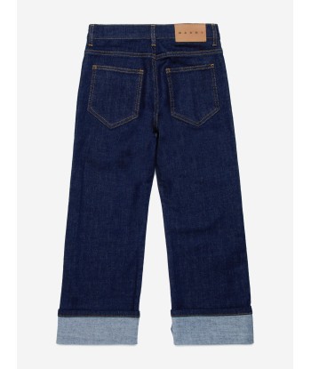 MARNI Kids Regular Fit Jeans in Blue 2024