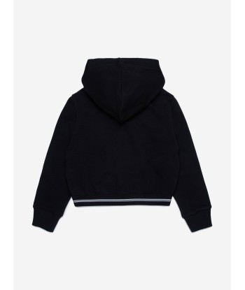 MARNI Girls Applique Hoodie in Black de France