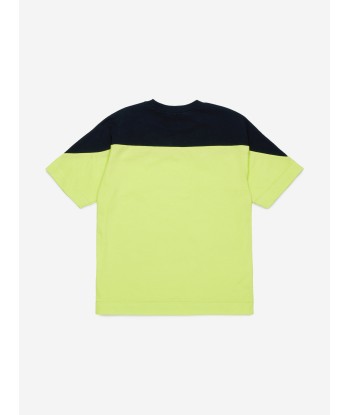 MARNI Kids Colourblock T-Shirt in Green sélection de produits