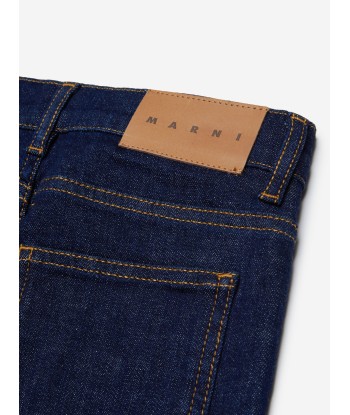 MARNI Kids Regular Fit Jeans in Blue 2024