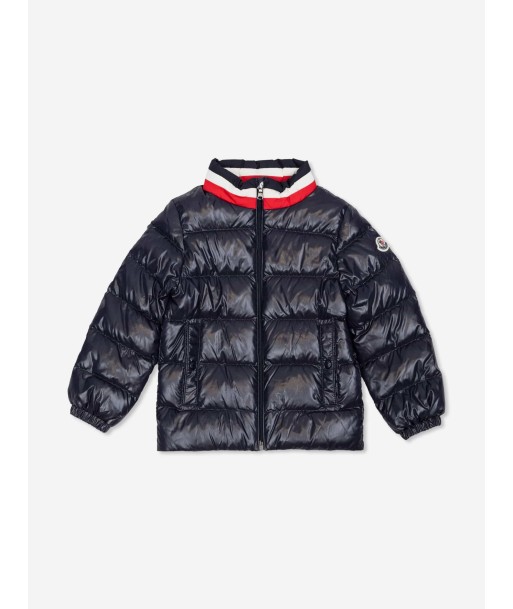 Moncler Enfant Baby Boys Down Padded Vashiti Jacket in Navy de France