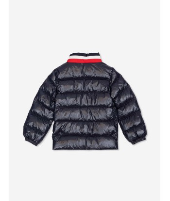 Moncler Enfant Baby Boys Down Padded Vashiti Jacket in Navy de France