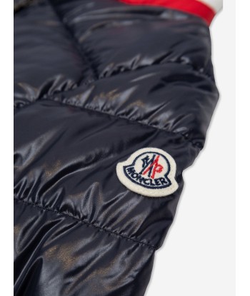 Moncler Enfant Baby Boys Down Padded Vashiti Jacket in Navy de France