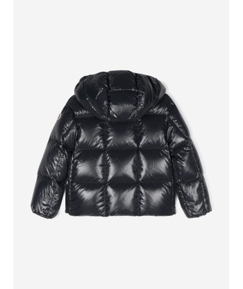 Moncler Enfant Girls Down Padded Parana Jacket in Navy l'évolution des habitudes 