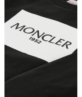 Moncler Enfant Boys Long Sleeve T-Shirt in Black l'évolution des habitudes 