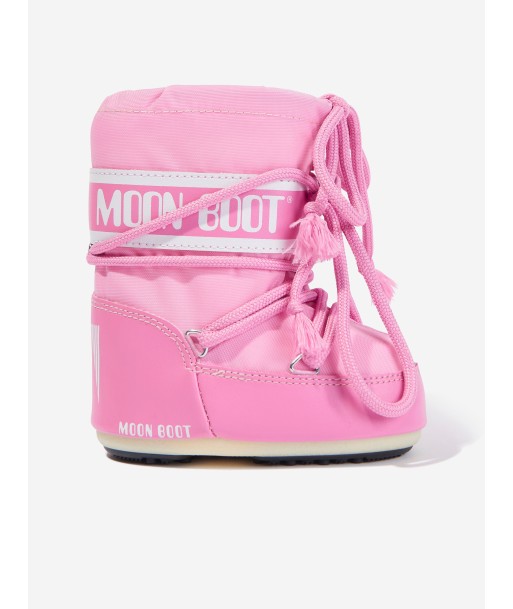 Moon Boot Baby Girls Icon Mini Boots in Pink l'évolution des habitudes 