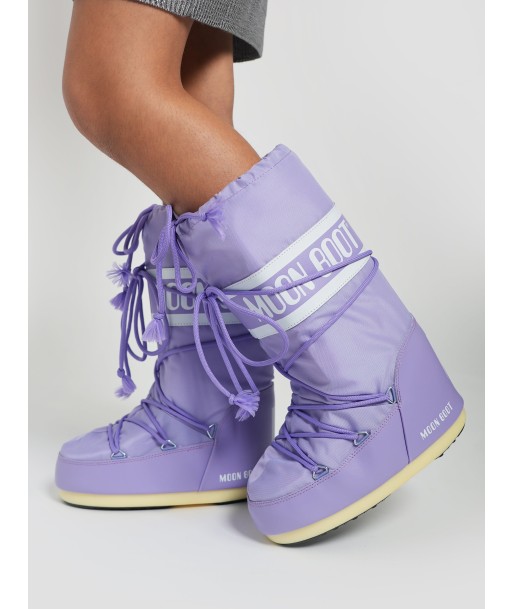 Moon Boot Girls Icon Boots in Purple outlet