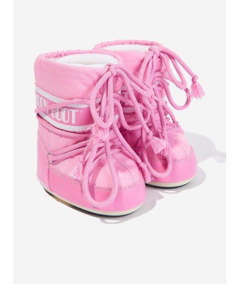 Moon Boot Baby Girls Icon Mini Boots in Pink l'évolution des habitudes 