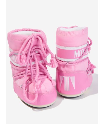 Moon Boot Baby Girls Icon Mini Boots in Pink l'évolution des habitudes 