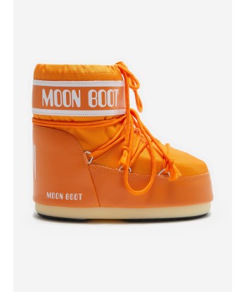 Moon Boot Girls Icon Low Boots in Orange du meilleur 