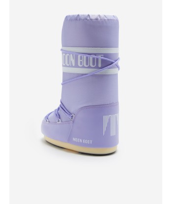 Moon Boot Girls Icon Boots in Purple outlet