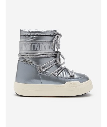 Moon Boot Kids JR Park Boots in Silver JUSQU'A -70%! 