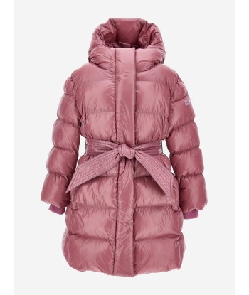 Monnalisa Girls Down Padded Coat in Pink hantent personnes