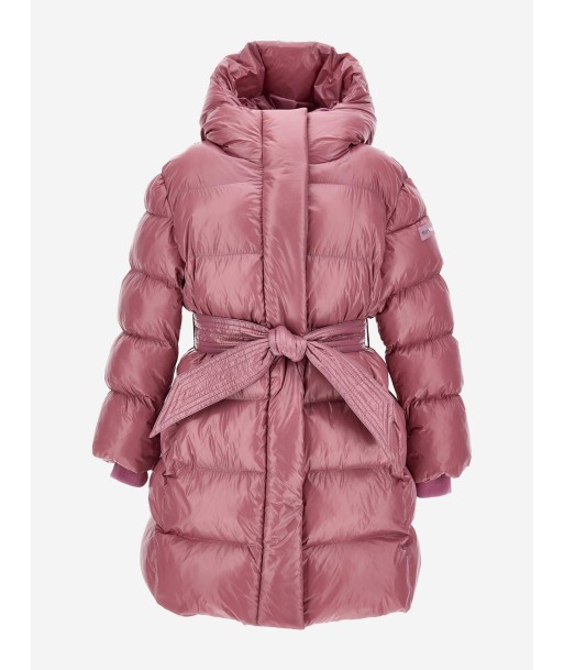 Monnalisa Girls Down Padded Coat in Pink hantent personnes