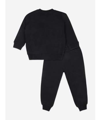 Moschino Baby Bear Logo Tracksuit in Black la colonne vertébrale