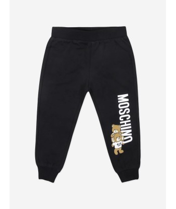 Moschino Baby Bear Logo Tracksuit in Black la colonne vertébrale