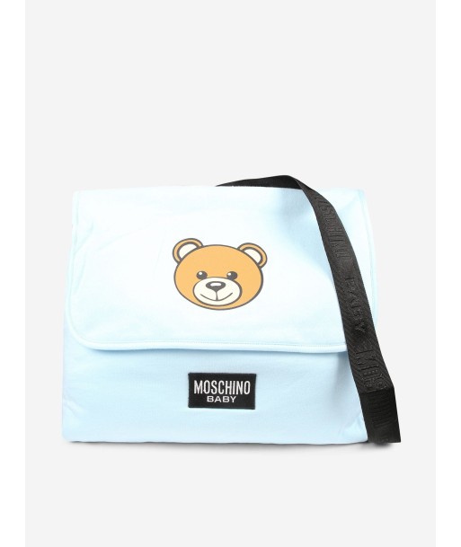 Moschino Baby Boys Bear Logo Changing Bag in Blue (60cm) s'inspire de l'anatomie humaine