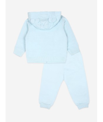 Moschino Baby Boys Bear Tracksuit With Gift Box in Blue plus qu'un jeu 