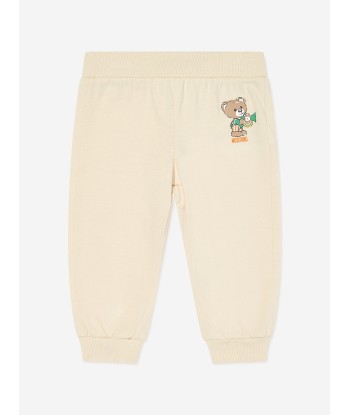 Moschino Baby Bear Trouser Set in Ivory 2 - 3 jours ouvrés.