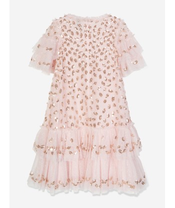 Needle & Thread Girls Autumn Leaves Dress in Pink votre restaurant rapide dans 