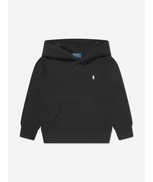 Ralph Lauren Boys Logo Hoodie in Black la chaussure