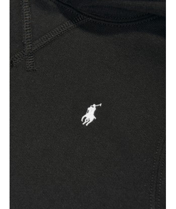 Ralph Lauren Boys Logo Hoodie in Black france