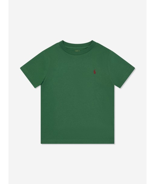 Ralph Lauren Boys Logo T-Shirt in Green du meilleur 