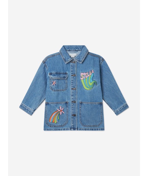 Stella McCartney Girls Denim Jacket in Blue Par le système avancé 