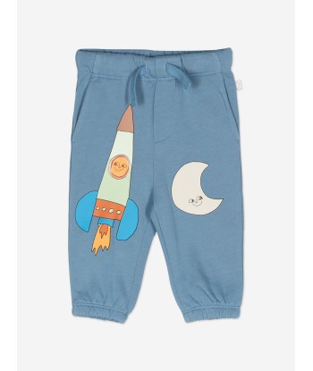 Stella McCartney Baby Boys Rocket Joggers in Blue Toutes les collections ici