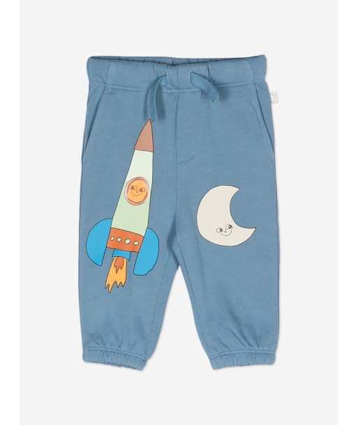 Stella McCartney Baby Boys Rocket Joggers in Blue Toutes les collections ici