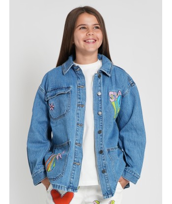 Stella McCartney Girls Denim Jacket in Blue Par le système avancé 