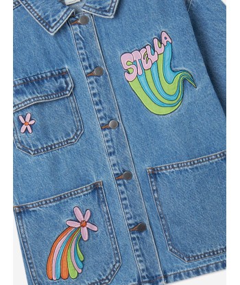 Stella McCartney Girls Denim Jacket in Blue Par le système avancé 