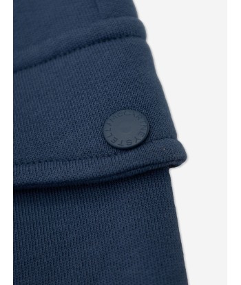 Stella McCartney Boys Cargo Joggers in Blue le des métaux précieux