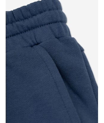 Stella McCartney Boys Cargo Joggers in Blue le des métaux précieux