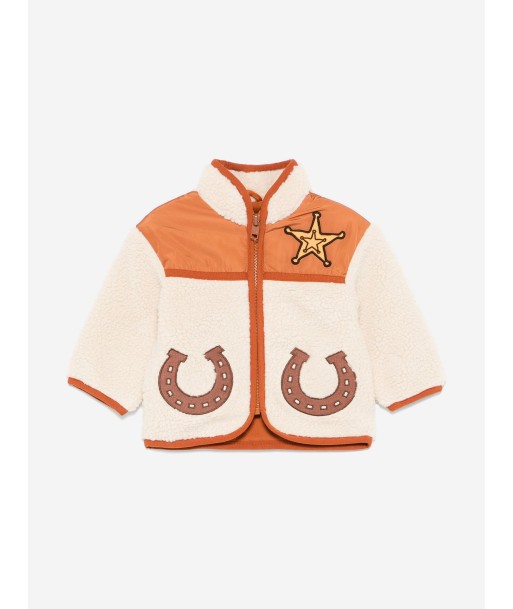 Stella McCartney Baby Boys Fleece Sherrif Jacket in Beige de l' environnement