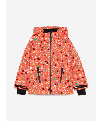 Stella McCartney Girls Star Ski Jacket in Red est présent 