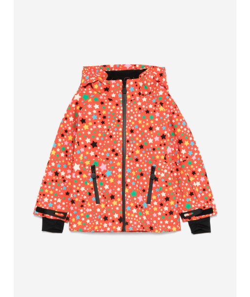 Stella McCartney Girls Star Ski Jacket in Red est présent 