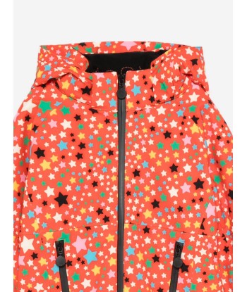 Stella McCartney Girls Star Ski Jacket in Red est présent 