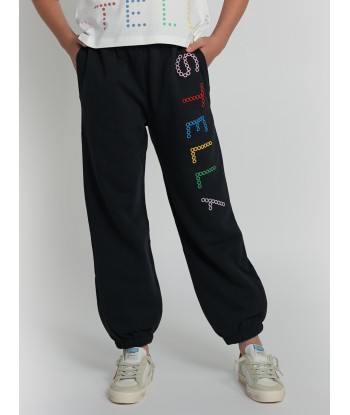 Stella McCartney Girls Logo Joggers in Black les muscles