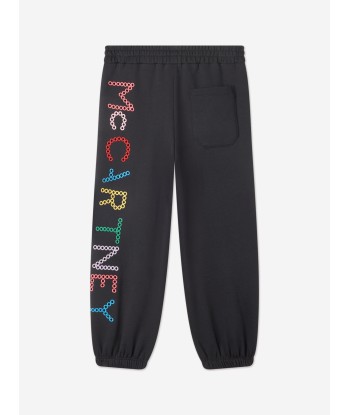 Stella McCartney Girls Logo Joggers in Black les muscles