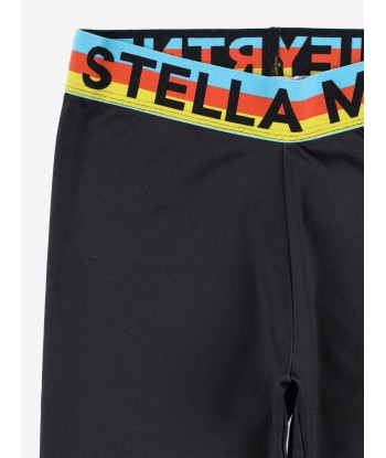 Stella McCartney Kids Logo Ski Leggings in Black ouvre sa boutique