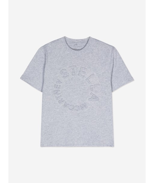 Stella McCartney Boys Circle Logo T-Shirt in Grey Economisez 