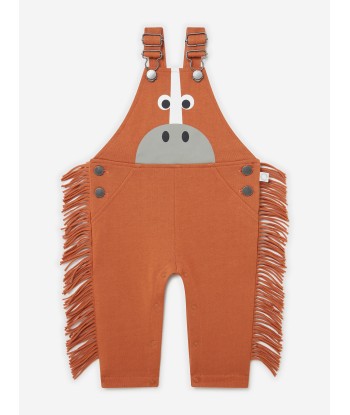 Stella McCartney Baby Horse Dungarees in Brown Jusqu'à 80% De Réduction