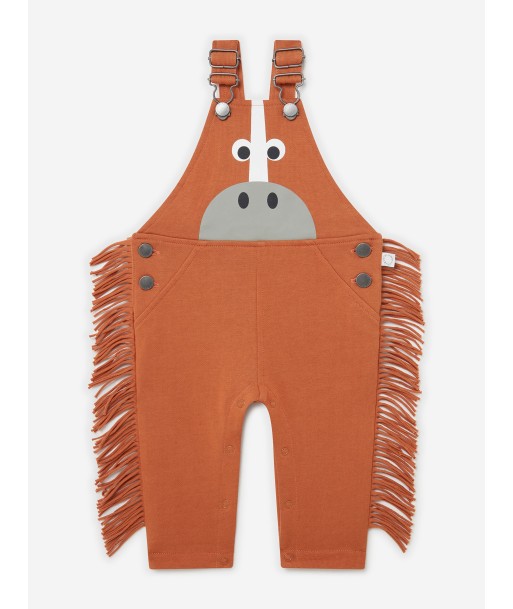 Stella McCartney Baby Horse Dungarees in Brown Jusqu'à 80% De Réduction