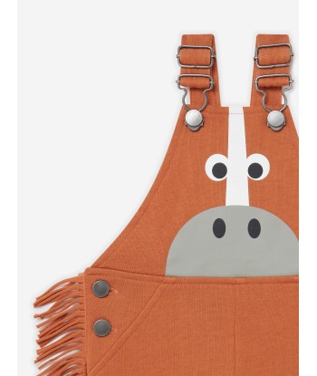 Stella McCartney Baby Horse Dungarees in Brown Jusqu'à 80% De Réduction