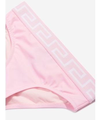 Versace Girls Greca Bikini in Pink en ligne des produits 