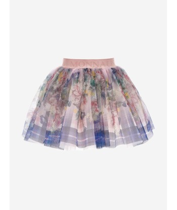 Monnalisa Girls Baroque Floral Skirt in Multicolour Voir les baskets