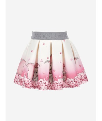 Monnalisa Baby Girls Disney Dumbo Neoprene Skirt in Ivory une grave pollution 