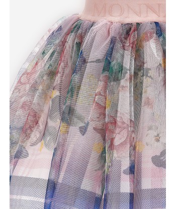 Monnalisa Girls Baroque Floral Skirt in Multicolour Voir les baskets