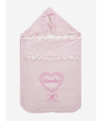 Monnalisa Baby Girls Cotton Padded Nest in Pink s'inspire de l'anatomie humaine